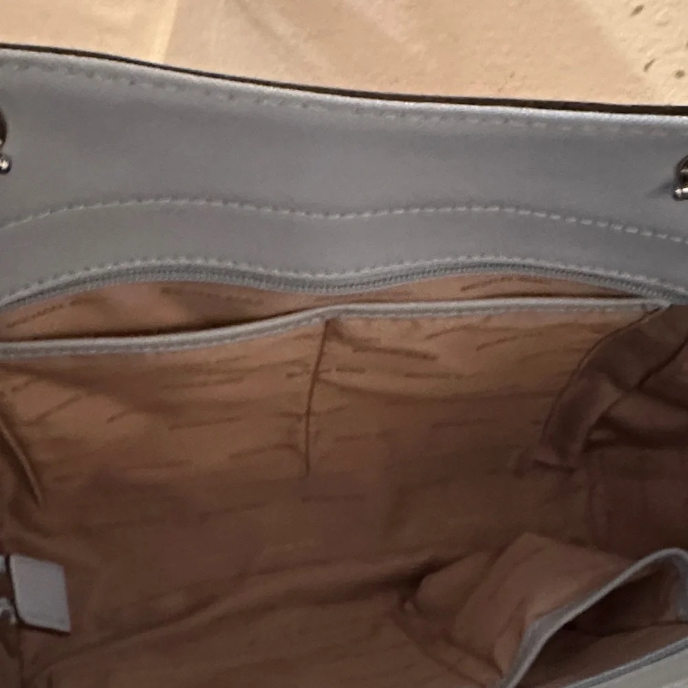 Michael Kors Sky Blue Shoulder Bag - Picture 8 of 13